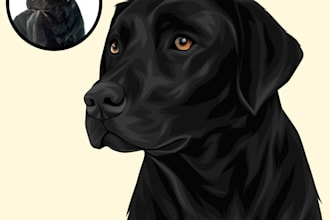 draw cartoon for your pet or any animals