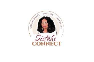 design community podcast logo geared toward women color