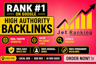 provide da 90 high quality dofollow SEO backlinks high da manual link building