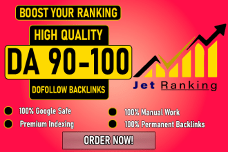 provide da 90 high quality dofollow SEO backlinks high da manual link building