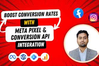 set up or fix meta pixel, conversion API, and GTM for accurate tracking