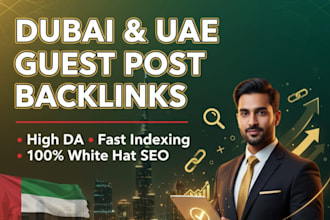 do uae dubai sodia and arabic qatar ,gulf countries  guest post and backlinks