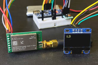 design wireless electronic  project using lora, wifi, and bluetooth