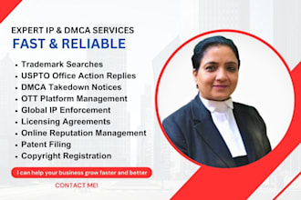 be your expert intellectual property and dmca advisory
