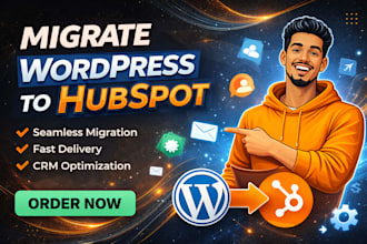 migrate wordpress to hubspot