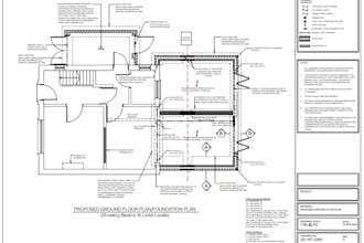 do UK bc approval structural drawings and structural calculations report