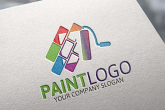 provide home painting, remodeling, roofing, services, handyman logo
