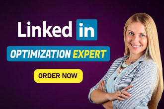 create, design, revamp, and optimize your linkedin profile and business page