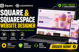 build square website design square online store, design squarespace website