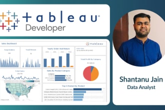 create interactive and sleek tableau dashboard