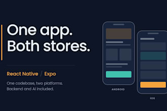 build full stack react native ai app for android and ios