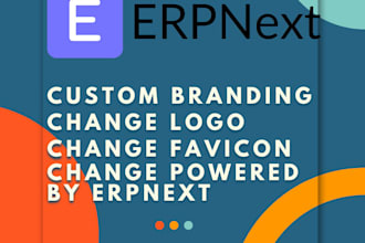 do branding on your erpnext and customization
