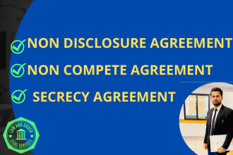 expertly draft strong non disclosure agreement, non compete agreement, nda
