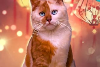 draw a portrait of your pet, cat, dog, or any other animal