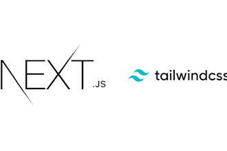 create a website with nextjs and tailwind CSS