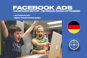 help you to setup facebook ad campaign and optimize strategy