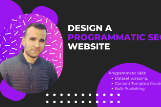 generate 1000s of programmatic SEO pages or articles