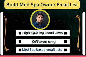 build med spa owner email list