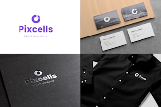 create modern minimalistic, and unique branding with a logo