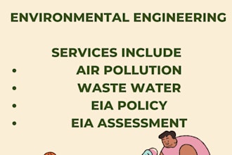 help in environmental science or environment study research projects