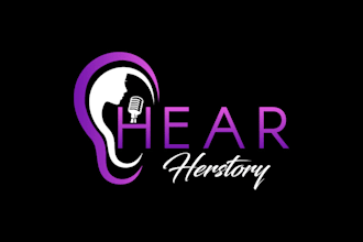 design a wonderful nice podcast logo with new concept