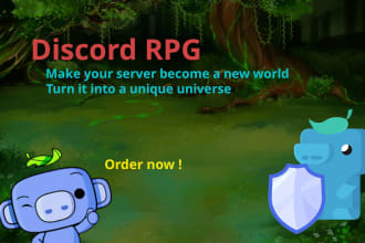 develop a rpg game discord bot in nodejs