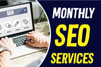 complete monthly SEO service for wordpress website