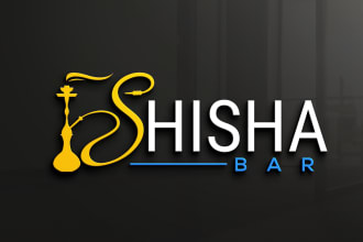 redesign edit logo, hookah, wine, lounge, bar, smoke