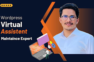 be your wordpress virtual assistant wordpress assistant