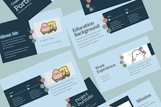 design business, academic and educational presentations