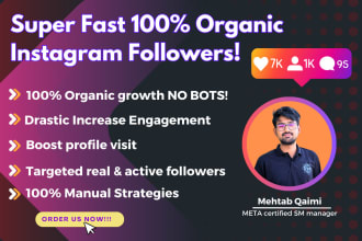 do super fast organic growth instagram promotion and marketing