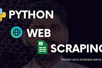 do fast python web scraping and data extraction