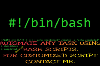 automate your tasks with bash scripting