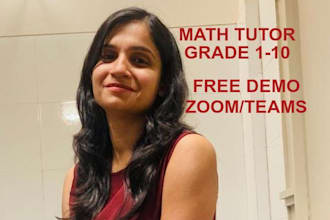 be your online math tutor