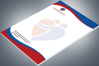 design a creative fillable letterhead  template