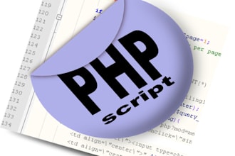 create custom php script