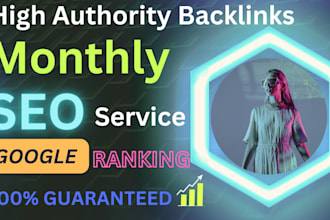 monthly seo backlinks service for link building