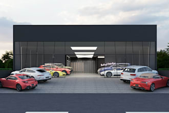 do stunning 3d modelling for interior space