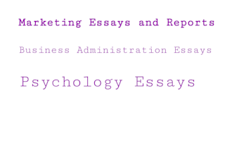 handle marketing, creativity, business management essays