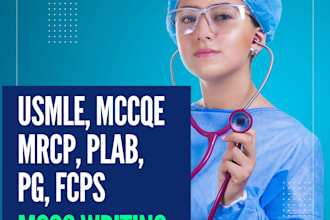 write masterful board style amc usmle plab, and medical multiple choice question