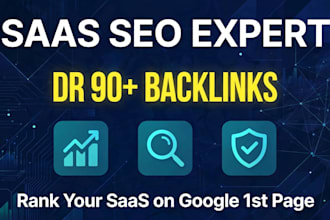 do DR 90 saas backlinks and on page SEO for b2b saas growth