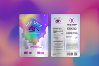 design unique supplements, vitamins, cbd packaging or labels