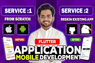 flutter, reskin, reskin codecanyon app, flutter ui
