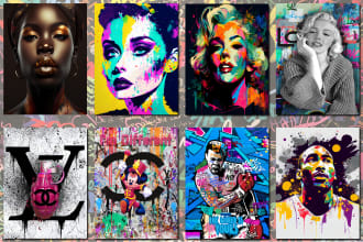 create amazing canvas wall art designs and mockups