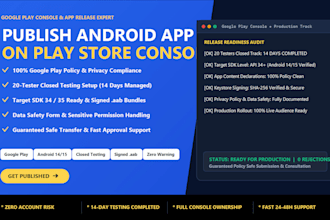 publish your android app on google play store console