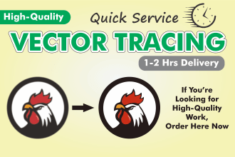 cartoon vector, logo vector tracing, raster to vector
