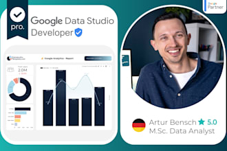 erstelle und repariere jeden google data studio oder looker studio report