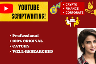 write youtube scripts about cryptocurrency and nfts