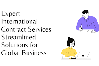 help with your international contract needs