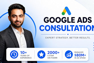 offer a 1 on 1 consultation with a google ads specialist